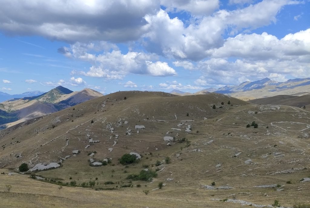 Vista dal sentiero per Rocca Calascio
